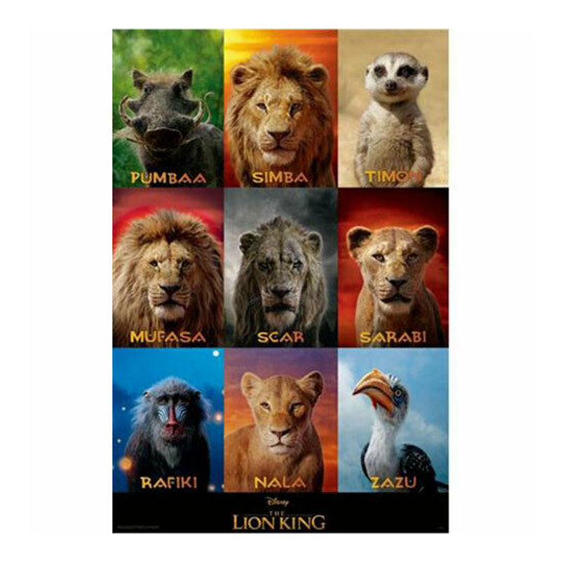 Lion King Live Action -affischen