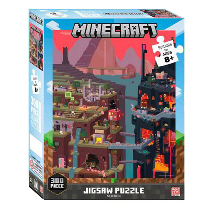 Minecraft -palapeli 300kpl