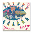 Aktiviteettisarjan inspiroima Djeco -taide