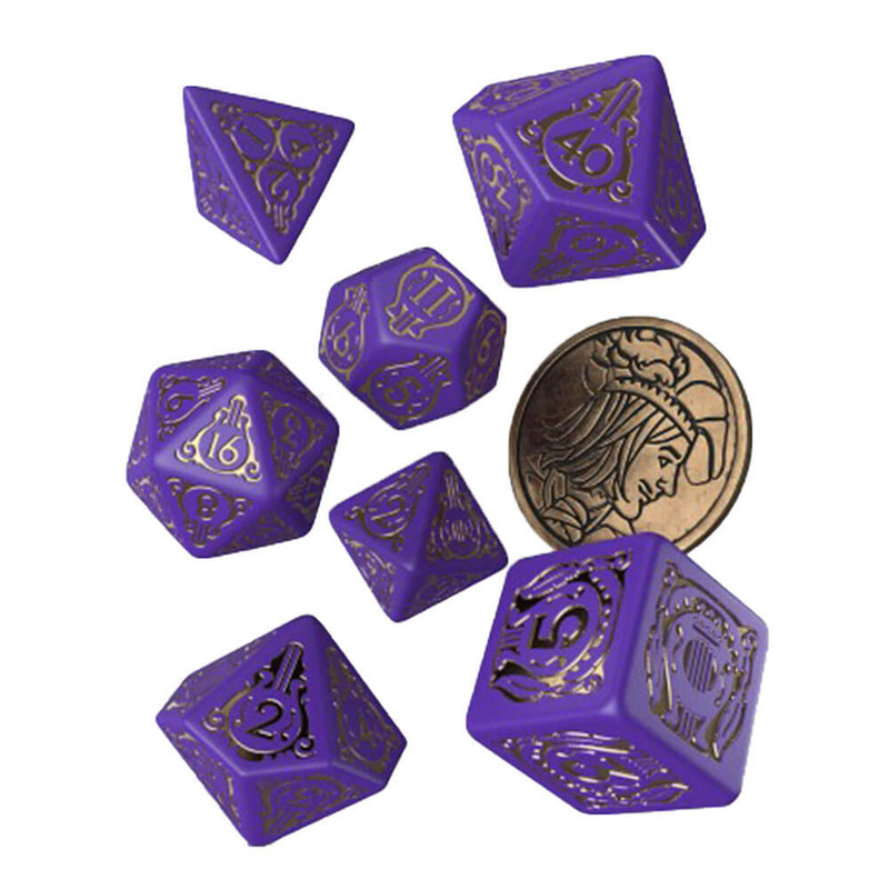 The Witcher Dice Set Dandelion Viscount de Lettenhove