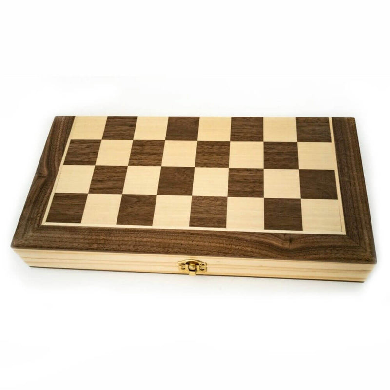Nestekaasut puinen taitettavat shakkitarkasimet backgammon -asetukset