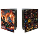 D & D -luokan folio tarroilla