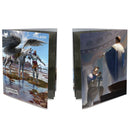 D & D -luokan folio tarroilla