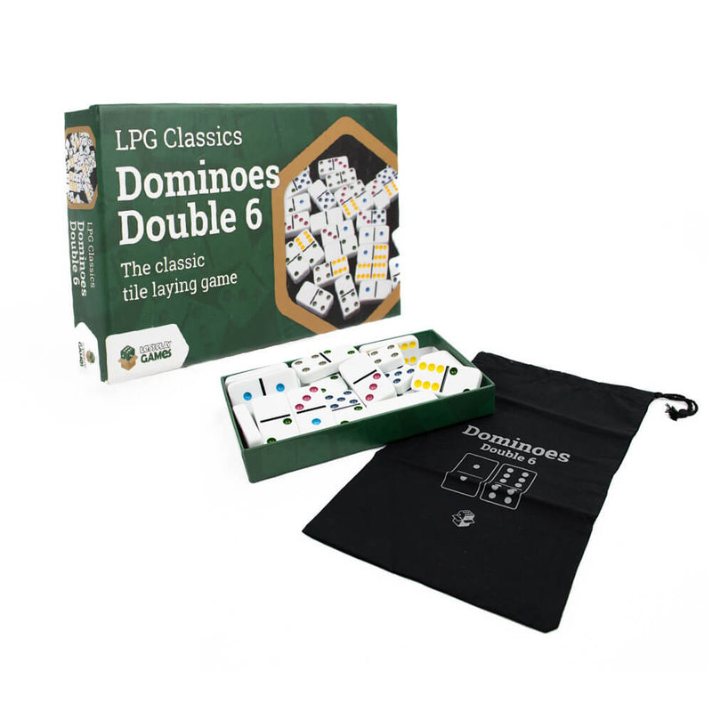Nestekaasu klassikot Dominoes Board Game