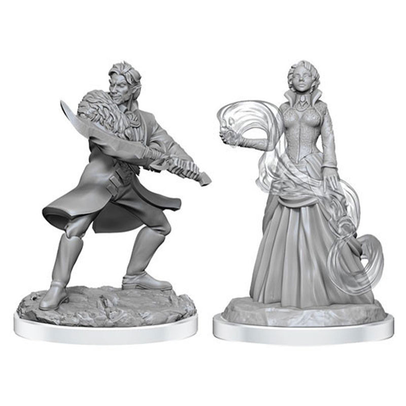 Critical Role Unpainted Vampire & Necromancer Nobles Minis