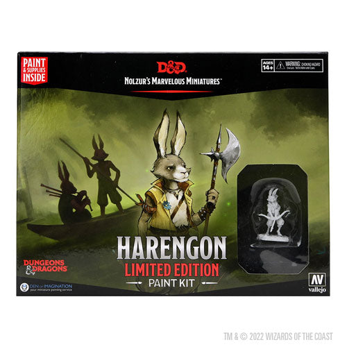 D&D Nolzurs Marvelous Harengon Limited Edition Paint Kit