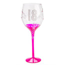 Birthday Clear Wine Glass