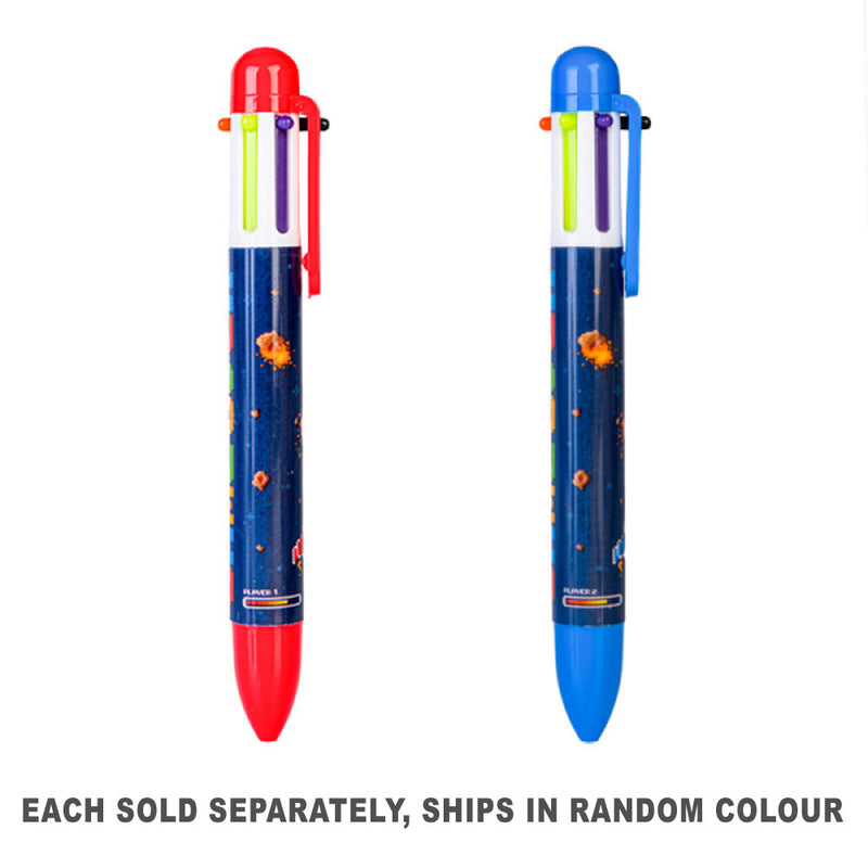 6-i-1 flerfärgad penna (1 st slumpmässig stil)