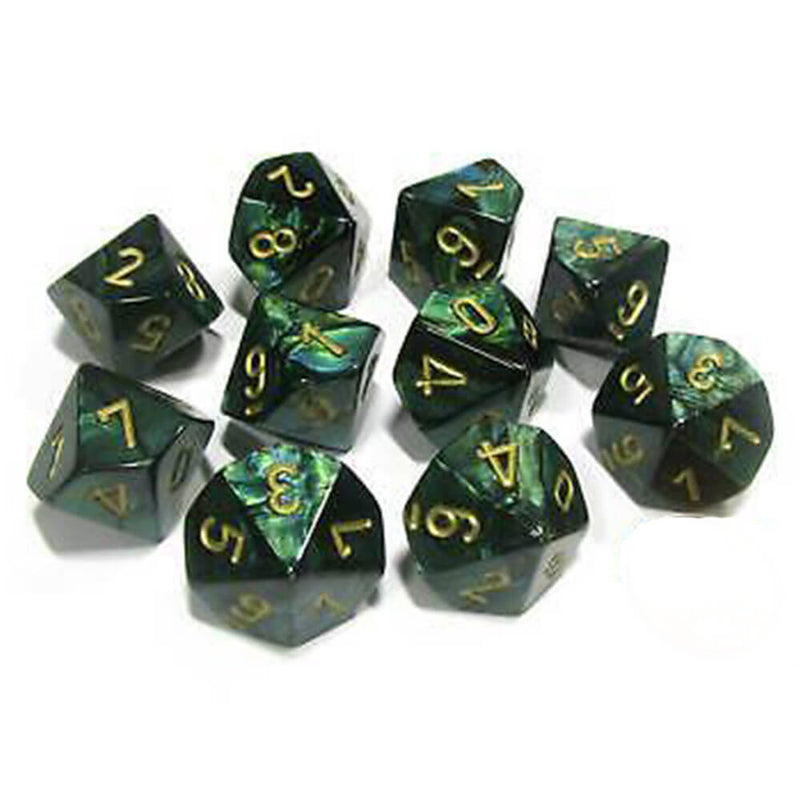 Chessex D10 Polyedral 10-Die -sarja