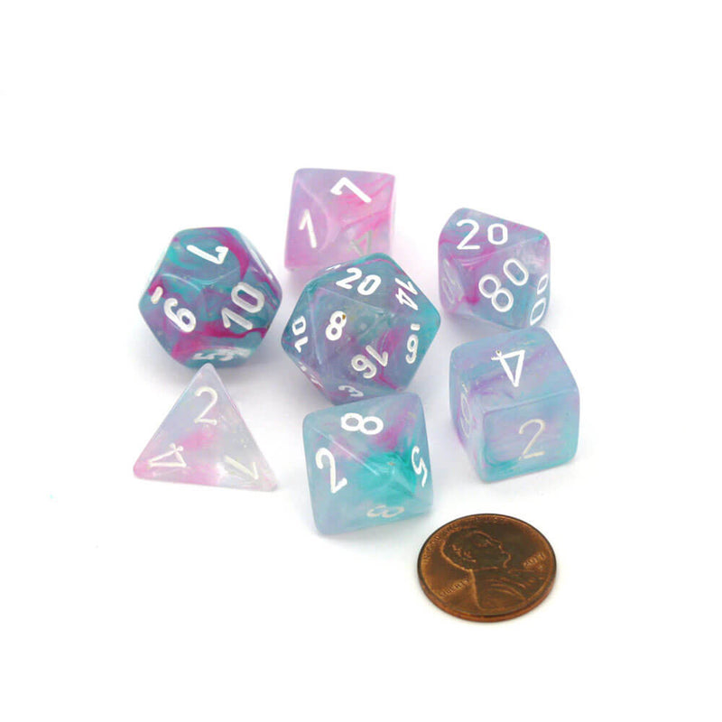 Chessex Polyhedral 7-Die-nebula-sarja