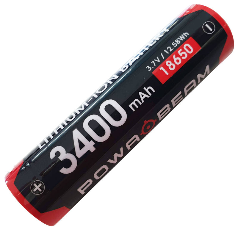 Powa Beam 18650 USB laddningsbart facklabatteri