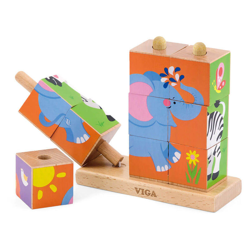 VG Stacking Cube Puzzle 9st