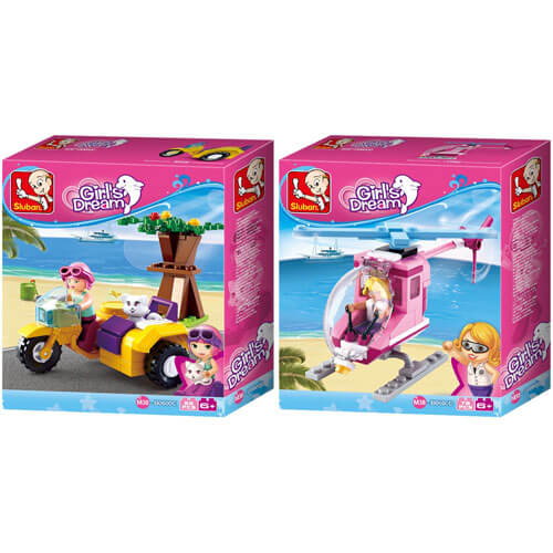 Girls Dream Kit Model Bricks (Assorted )