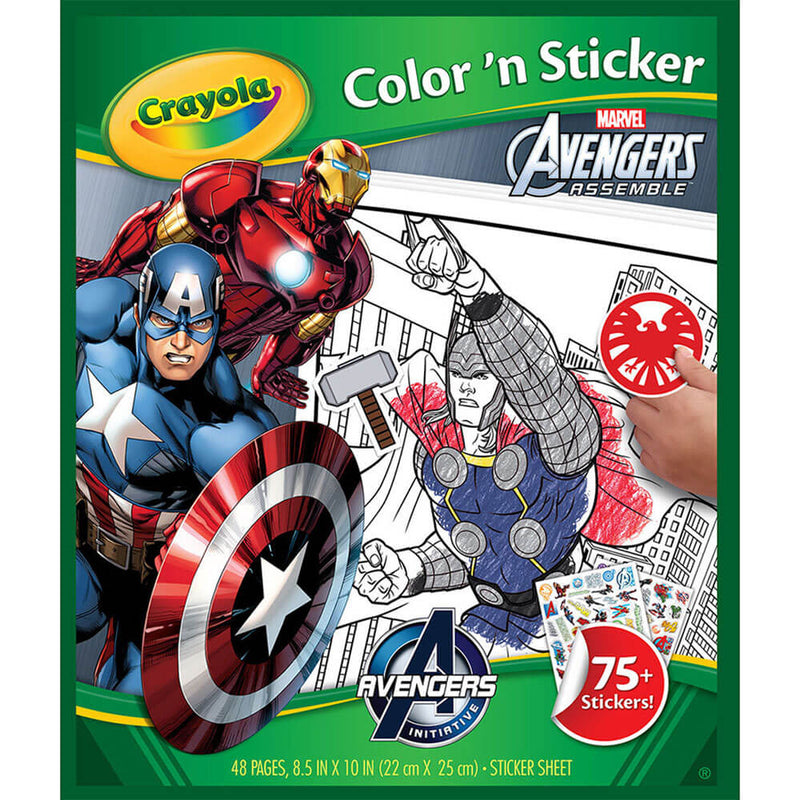 Crayola Color and Sticker Book