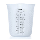 Oxo bra grepp pressa och häll silikon måttkopp