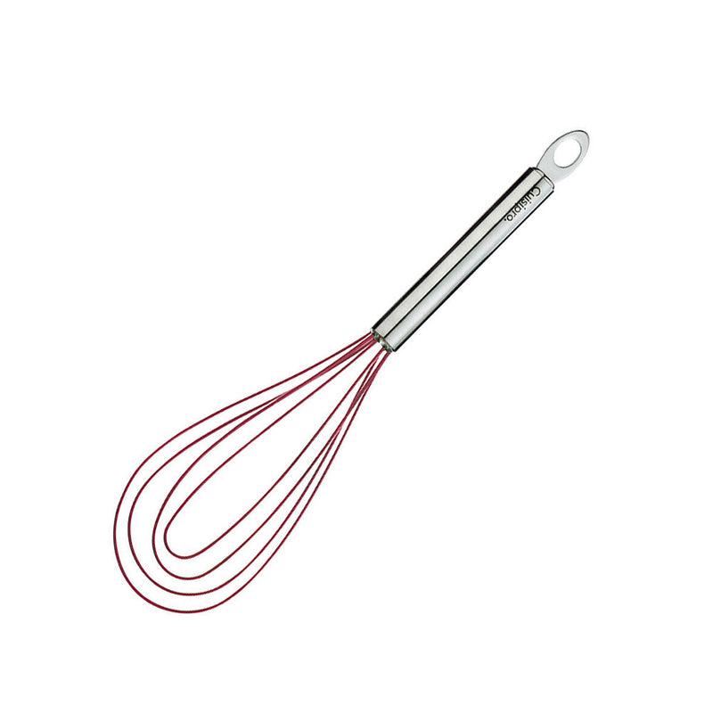Cuisipro Silicone Flat Whisks (röd)