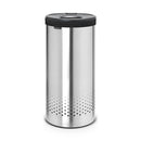 Brabantia Laundry Bin with Lid Metal Steel/Dark Grey5L