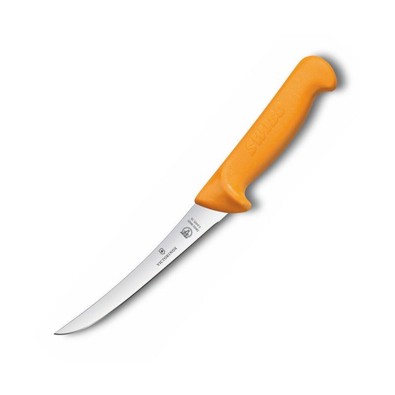 Swibo Curved Blade Buning Knife 16cm (keltainen)