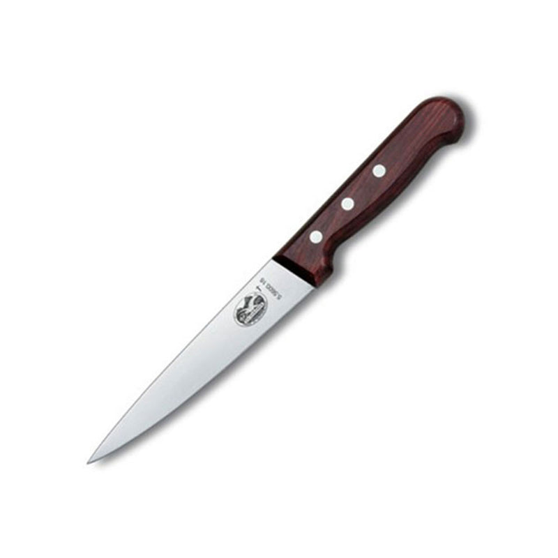 Victorinox Sveitsin osoitettu viipalointiveitsi (ruusupuu)