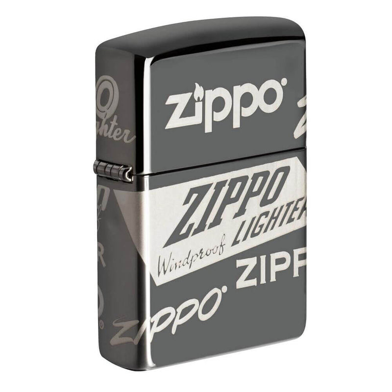 Zippo Black Ice Design Ligher