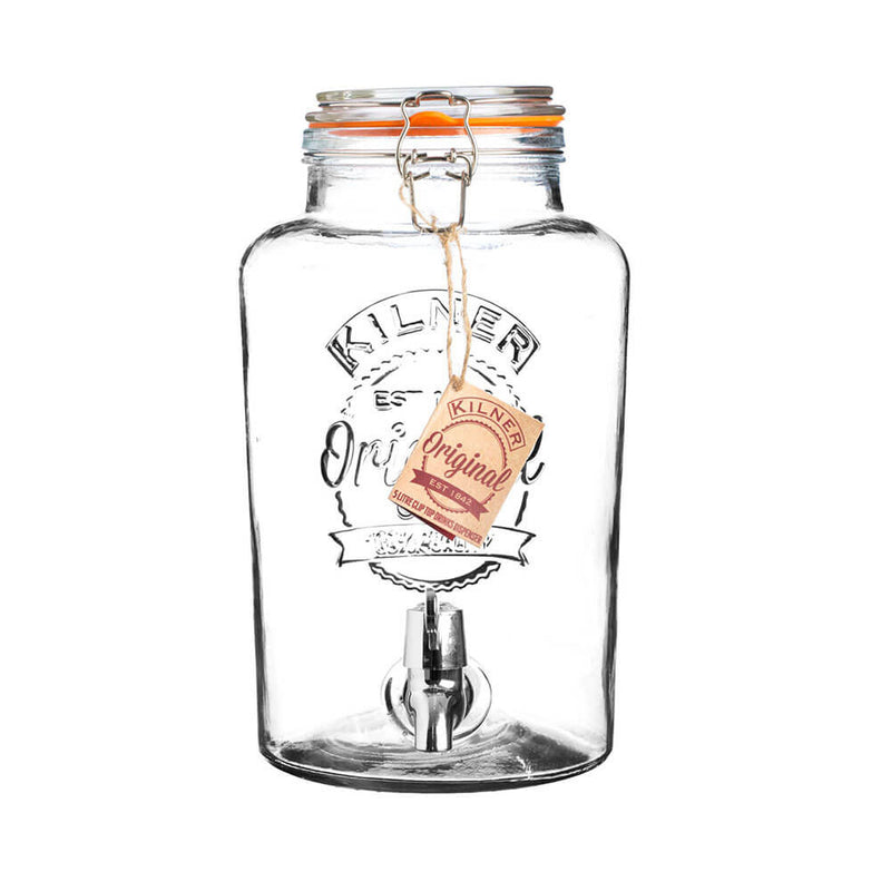 Kilner Clip Top Round Drinks Annospenser