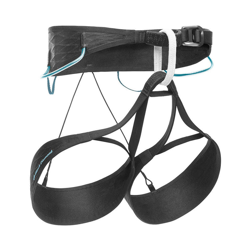 Kvinnors Airnet -sele (Black and Aqua)