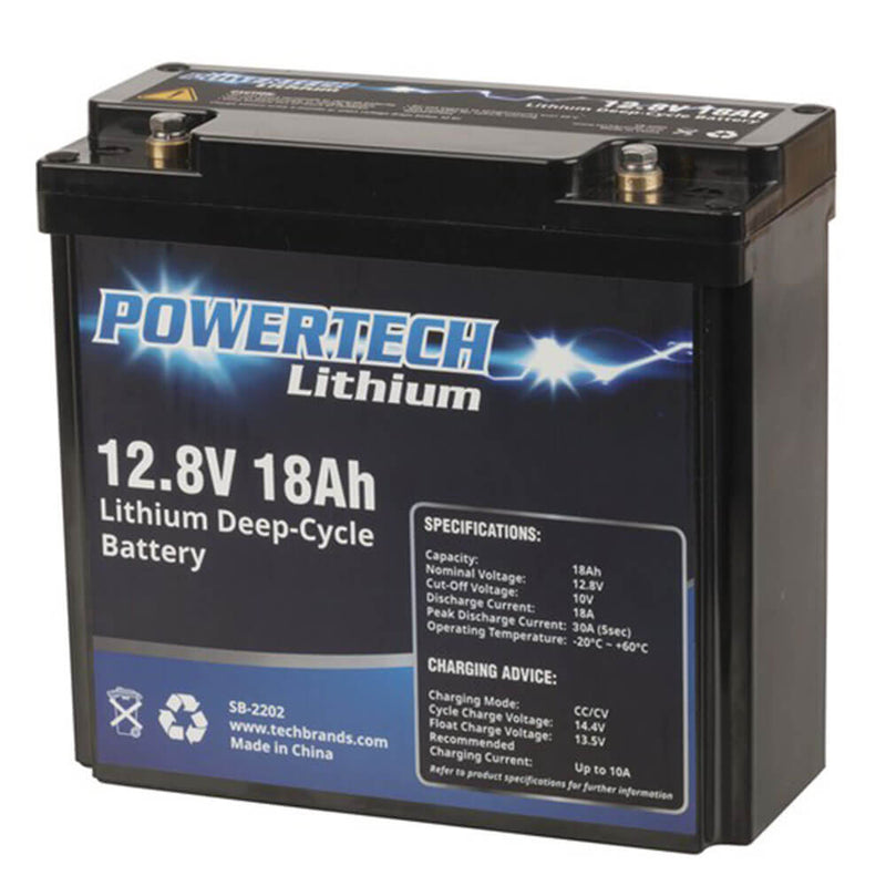 Powertech Deep Cycle -akku (12,8 V LifePo4)