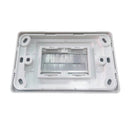 Harjakaapelin sisäänkäynnin seinälevy (valkoinen)