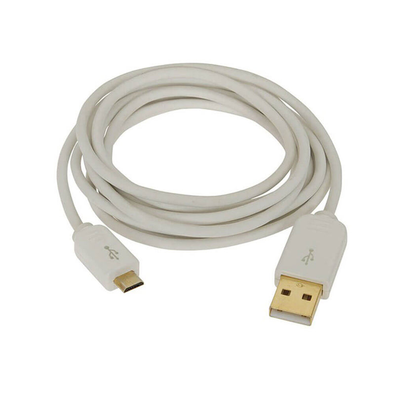 USB 2.0 Typ-A-kontakt till typ-B-pluggkabel 2m