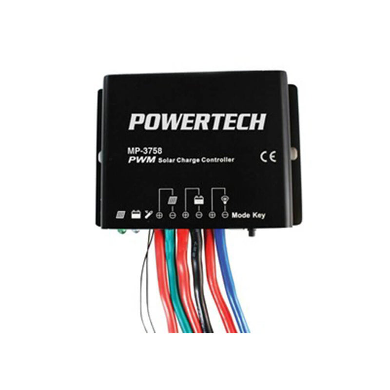 Powertech PWM Solar Charge -ohjain (12 V tai 24 V)