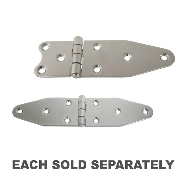 Stainless Steel Strap Hinge (Pack of 2)