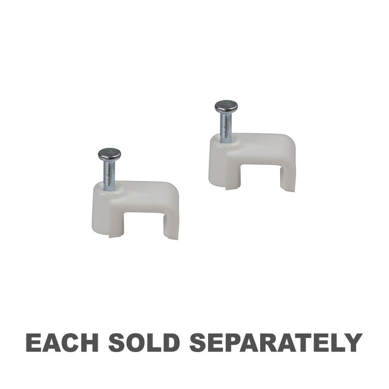 High-density Plastic Cable Clips (5x8mm)