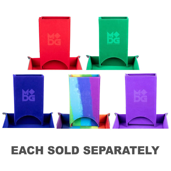 MDG Fold Up Velvet Dice Tower