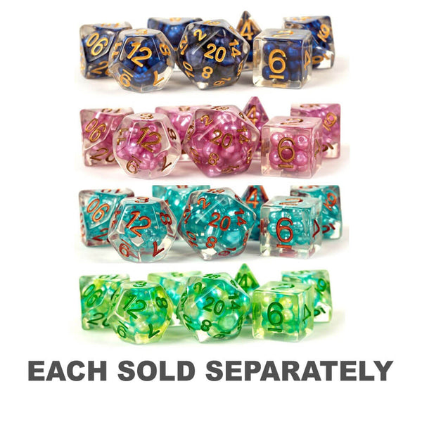 MDG Resin Pearl Poly Dice Set 16mm