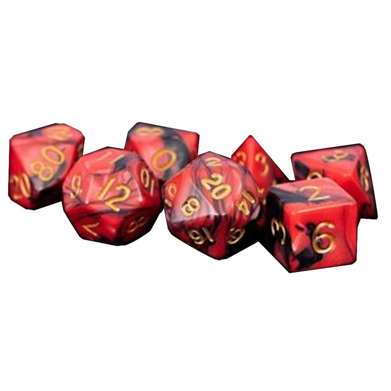 MDG Acrylic Dice -sarja (kullanumeroilla)