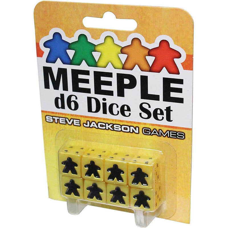 Meeple d6 tärning