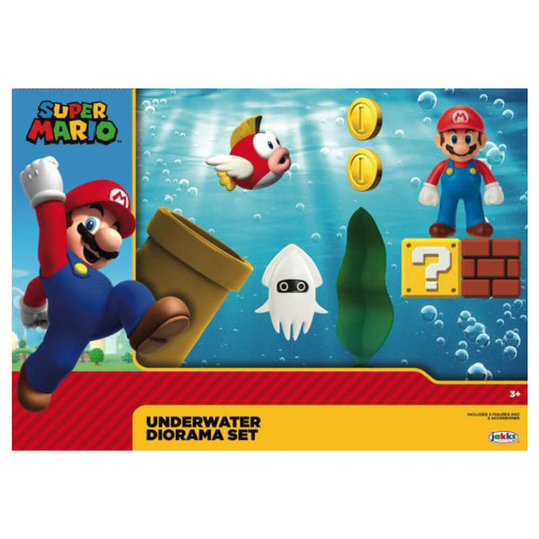 World of Nintendo 2.5" Underwater Diorama Figures