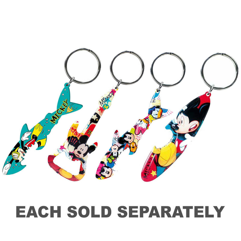 Keyring Pewter Bottle Opener Mickey Mouse