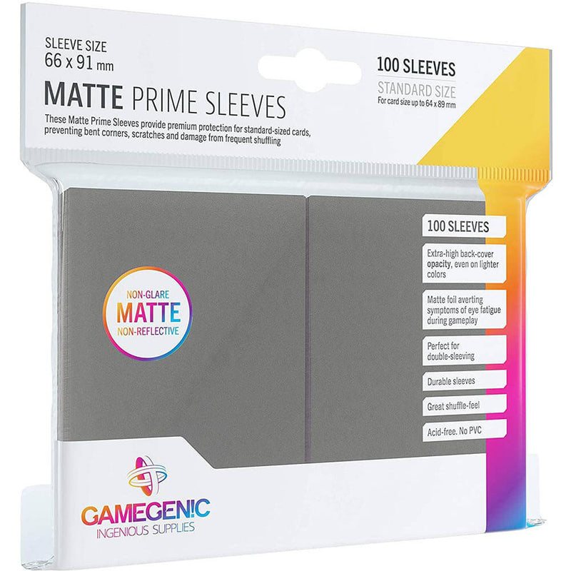 Matt Prime Card -ärmar (66mm x 91mm 100 per förpackning)