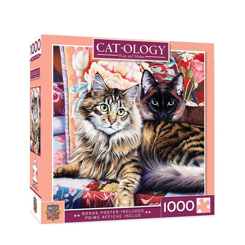 Masterpieces Puzzle Cat-Ilology (1000 st)