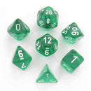 D7 Die Set Dice Translucent Poly (7 noppaa)