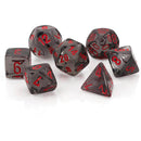 D7 Die Set Dice Translucent Poly (7 noppaa)
