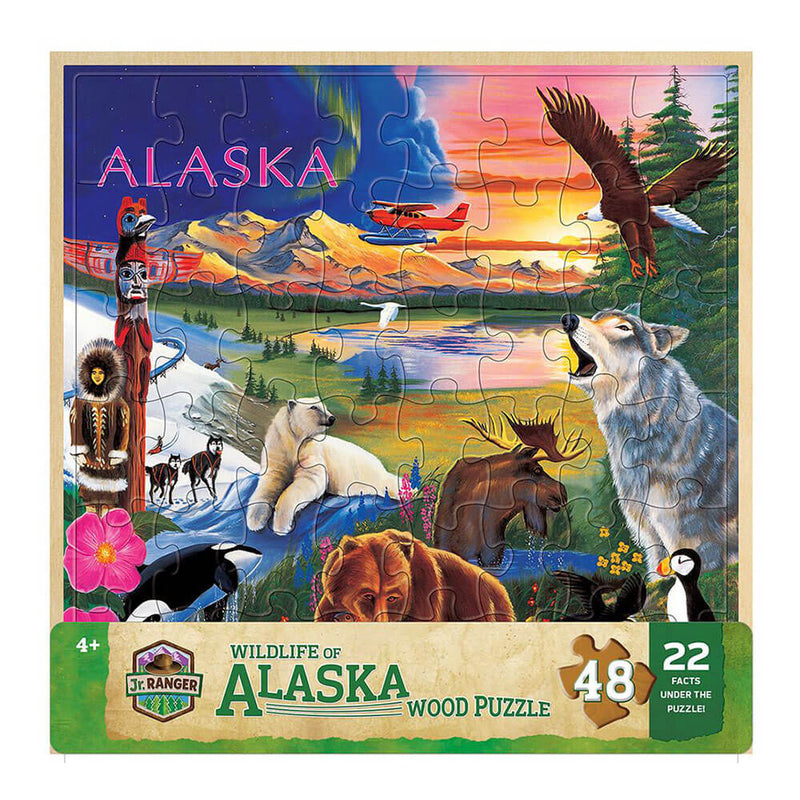 MP Wood Fun Facts Puzzle (48 st)