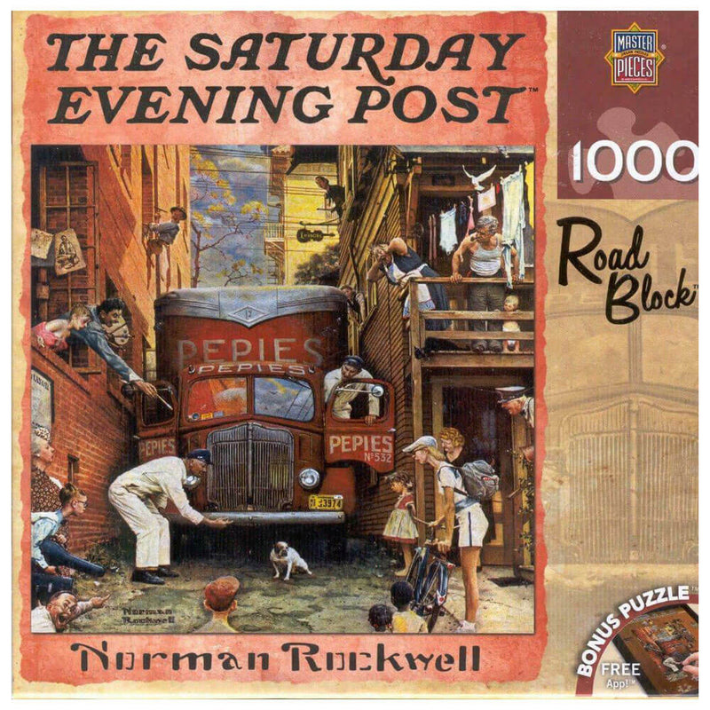 Saturday Evening Post 1000pc -pusslet