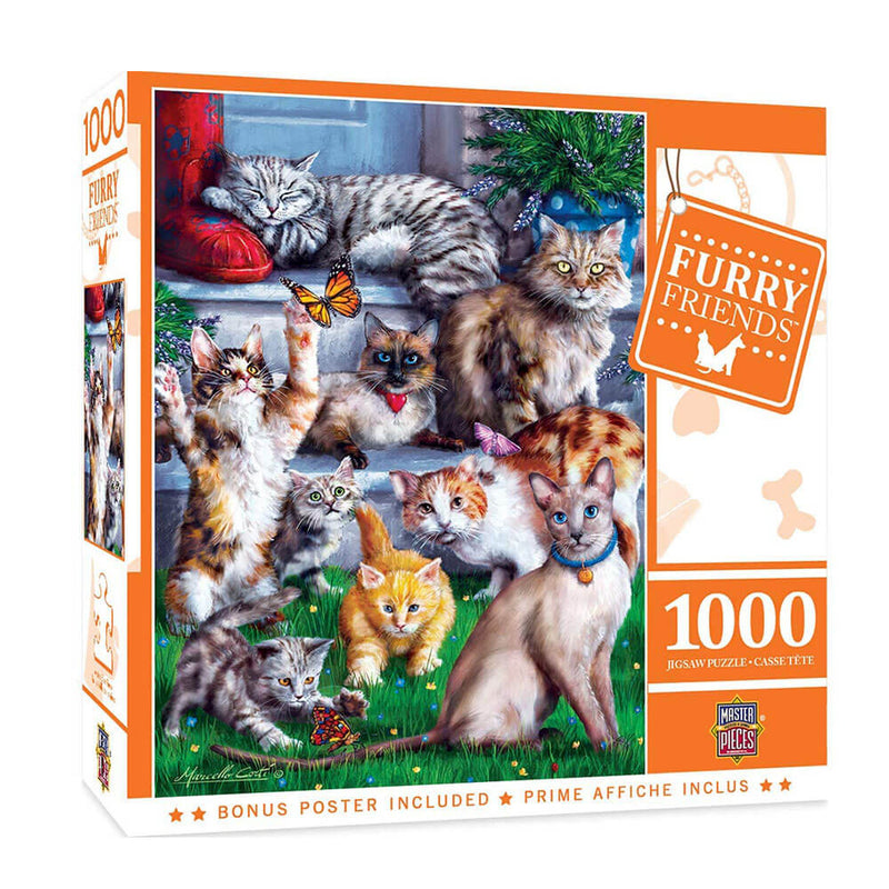 MP Furry Friends Puzzle (1000 kpl)
