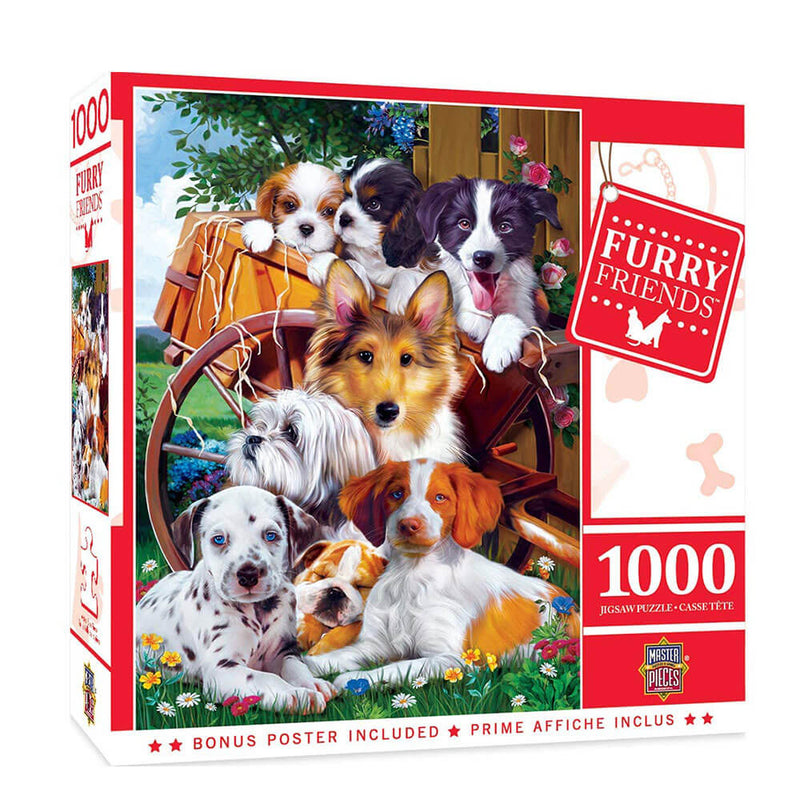 MP Furry Friends Puzzle (1000 kpl)
