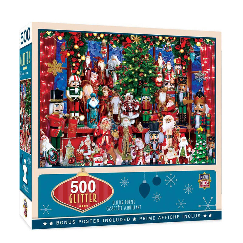 MP Holiday Glitter Puzzle (500kpl)