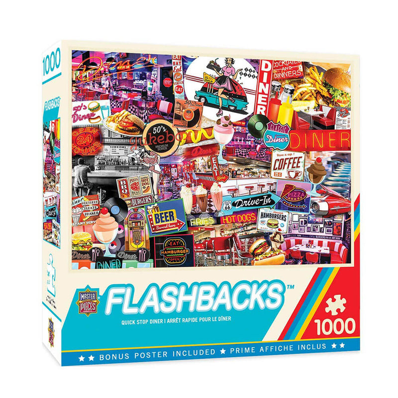 Flashbacks -palapeli (1000kpl)