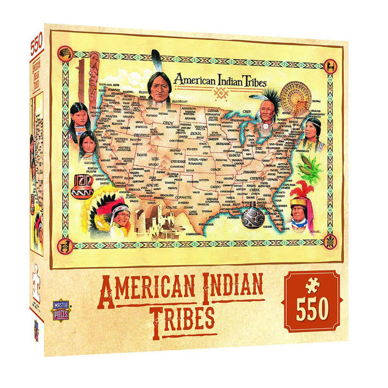 MP Tribal Spirit Puzzle (550 stycken)