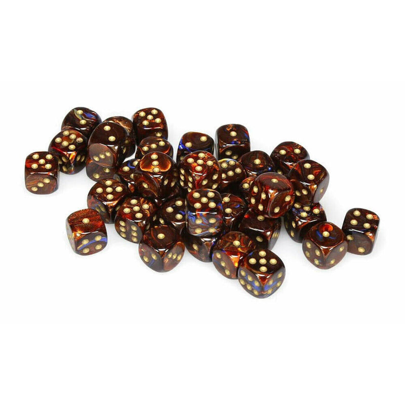 D6 DICE SCARAB 12 mm (36 noppaa)